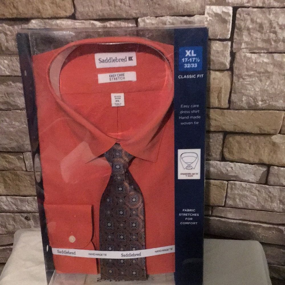 Men’s Longsleeve Saddlebred Dress Shirt